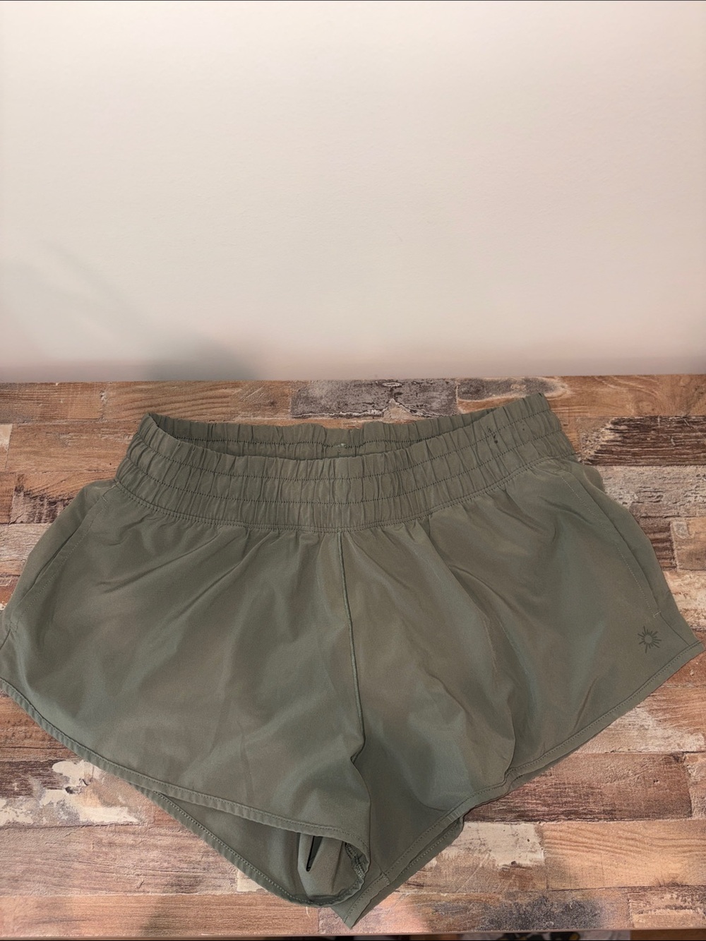 Women’s Aerie Olive Green Athletic Shorts